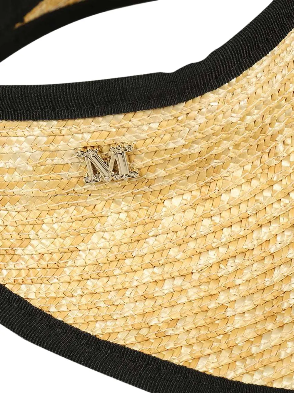 Max Mara Stro zonneklep Beige