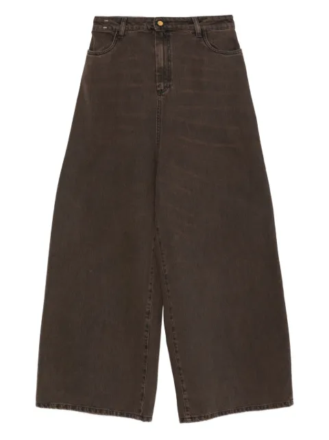 Alysi logo-patch five-pocket denim  jeans