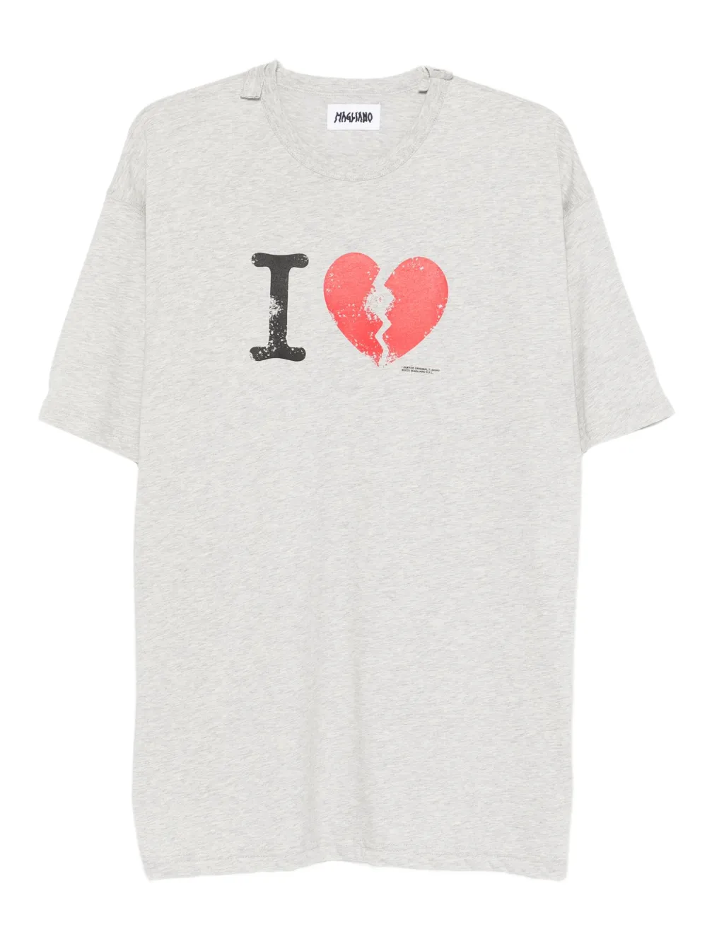 Magliano t-shirt à imprimé graphique | gris | Image 1