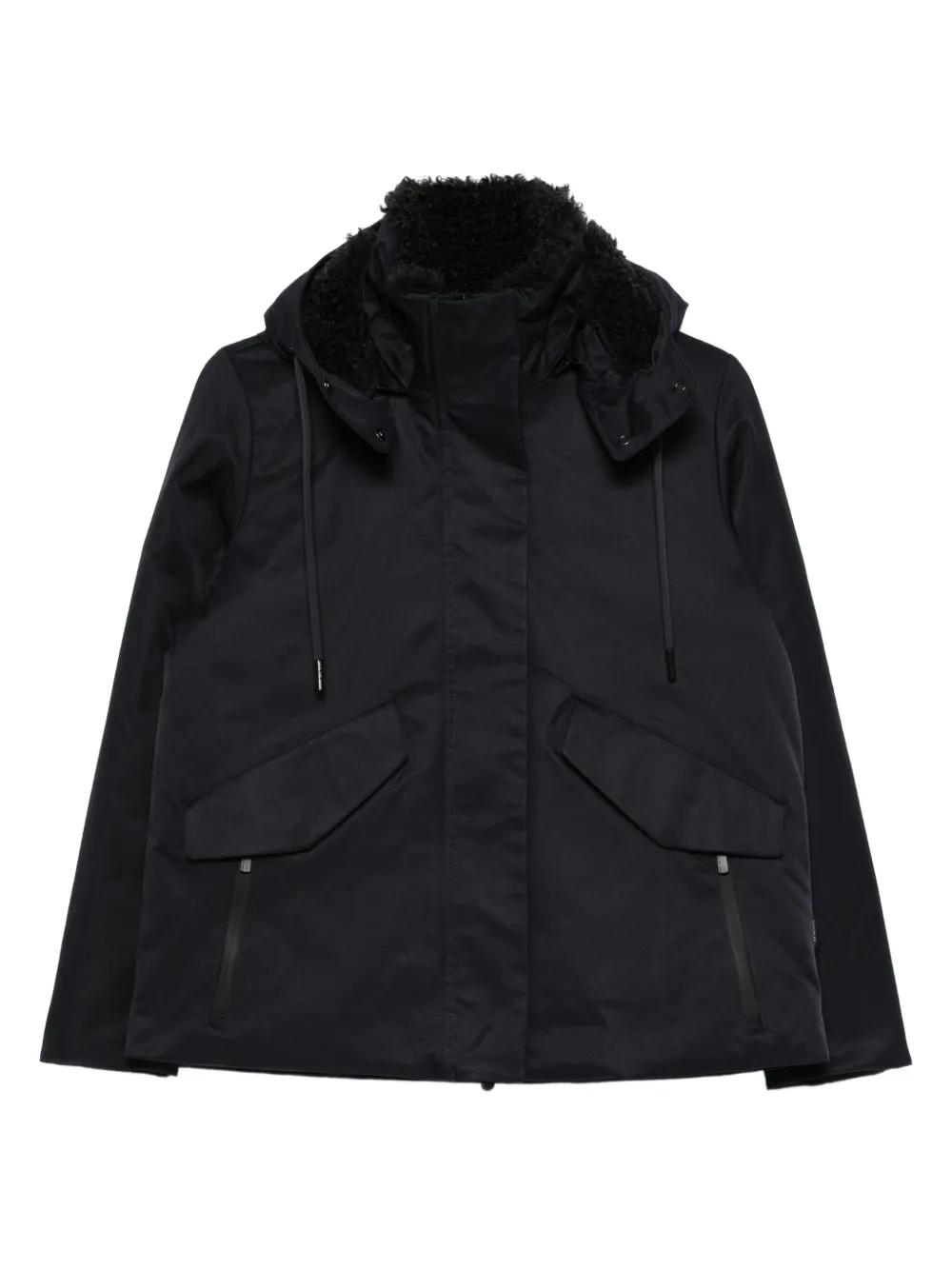 Save The Duck hooded coat | Black | Image 1