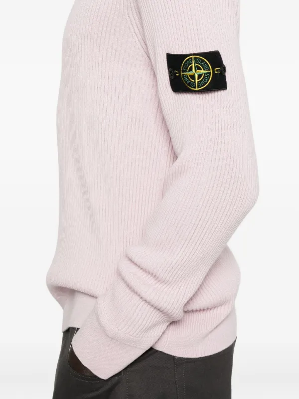 Stone Island クルーネック セーター | ピンク | FARFETCH JP