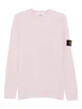 Stone Island ribbed crew-neck sweater - Pink