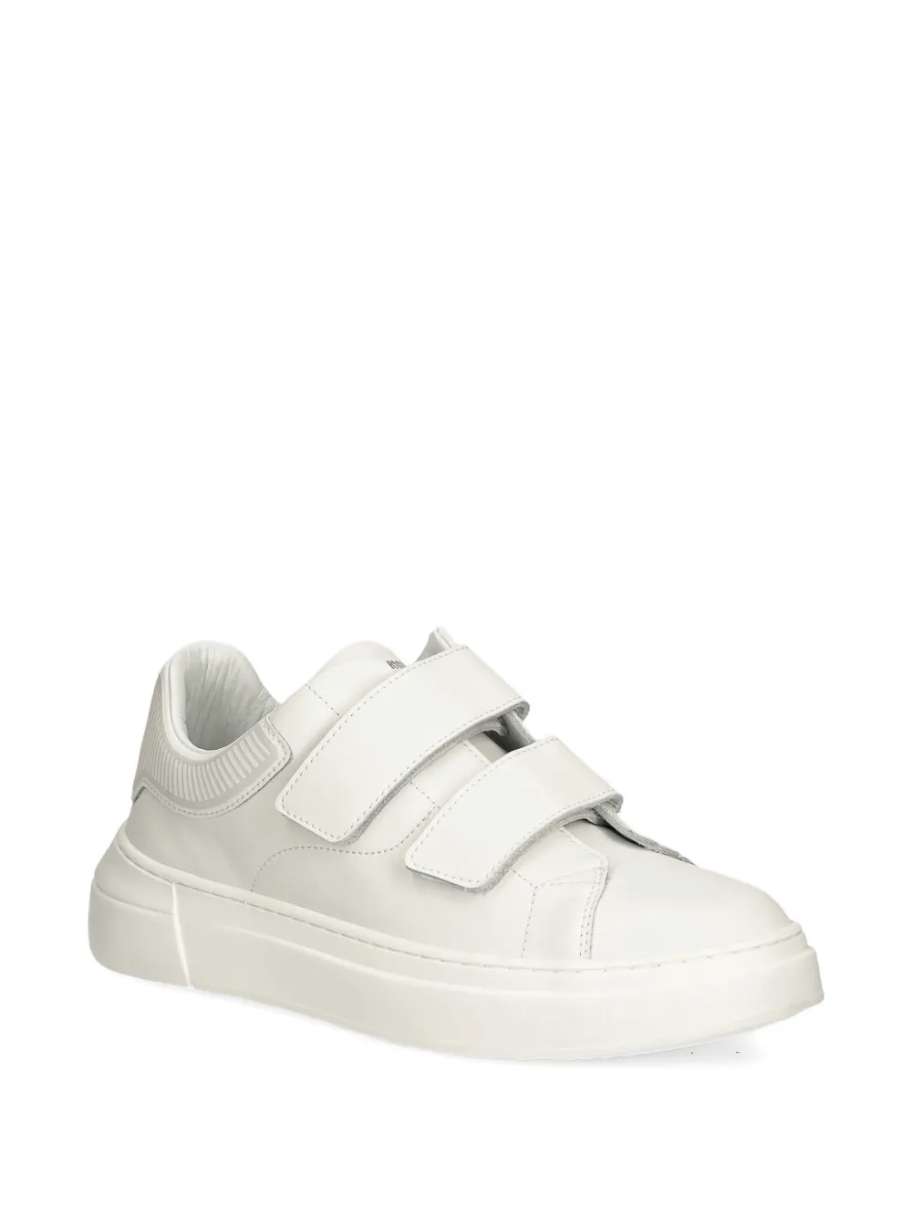 Emporio Ar i Kids Sneakers met klittenband Wit