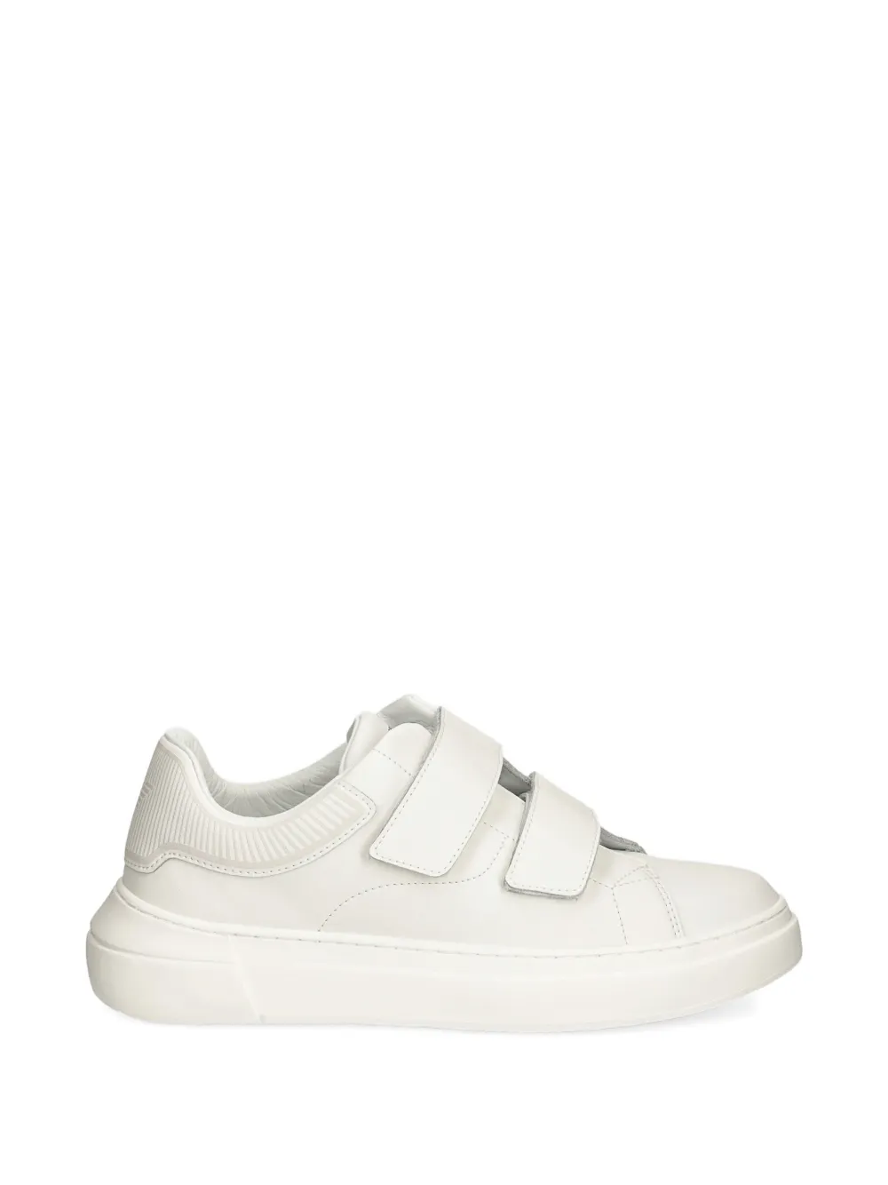 Emporio Armani Kids Sneakers met klittenband Wit