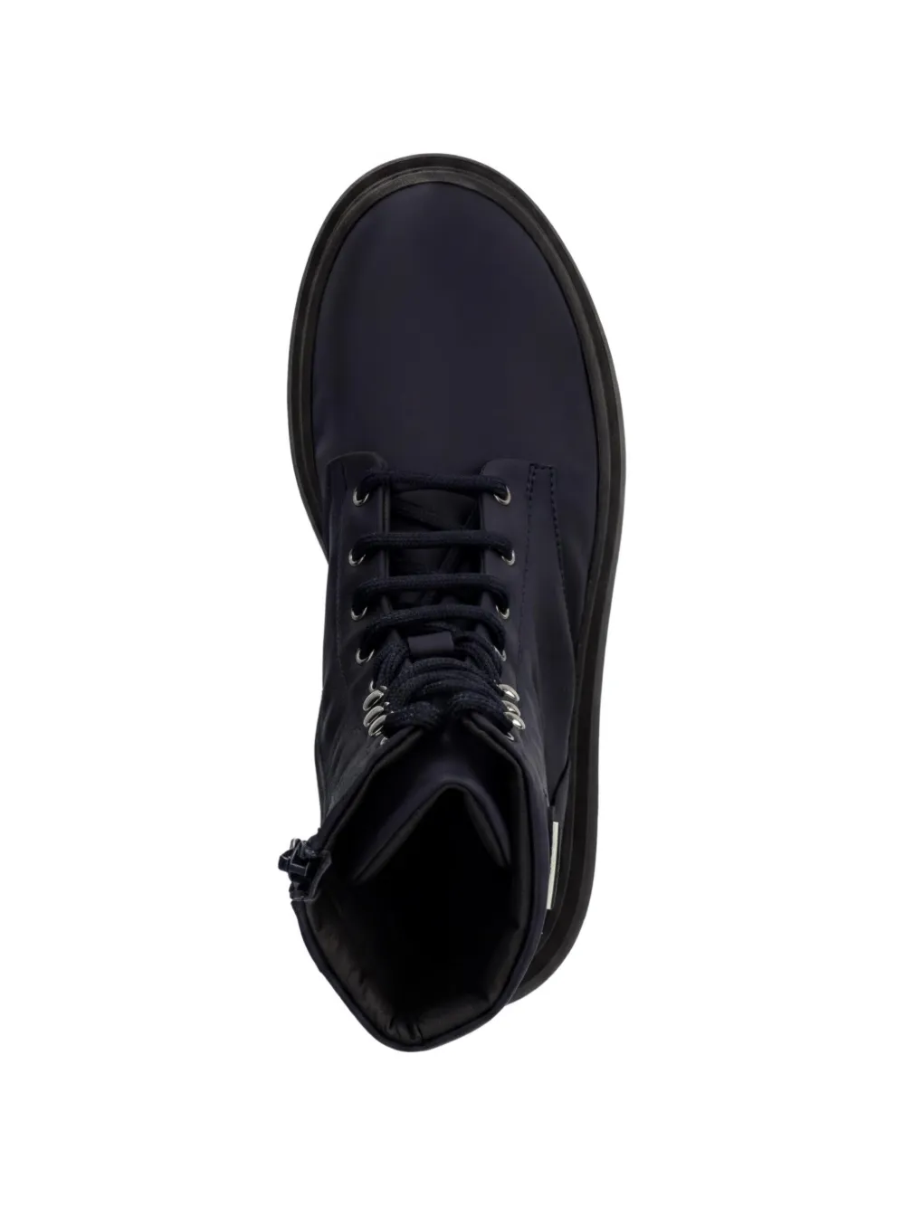 Emporio Armani Kids Veterlaarzen met logo-detail Blauw
