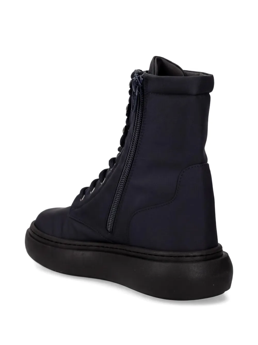 Emporio Armani Kids Veterlaarzen met logo-detail Blauw