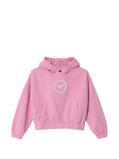 Emporio Armani Kids logo hoodie