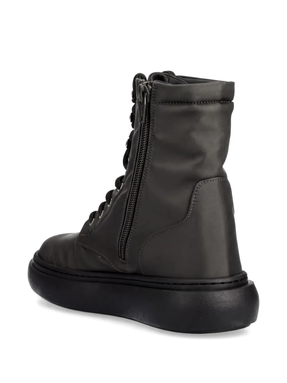 Emporio Armani Kids Laarzen met plateauzool Groen