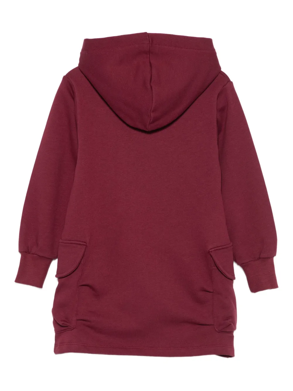 MSGM Kids hooded flap-pocket dress | Girls Casual Dresses | Image 2