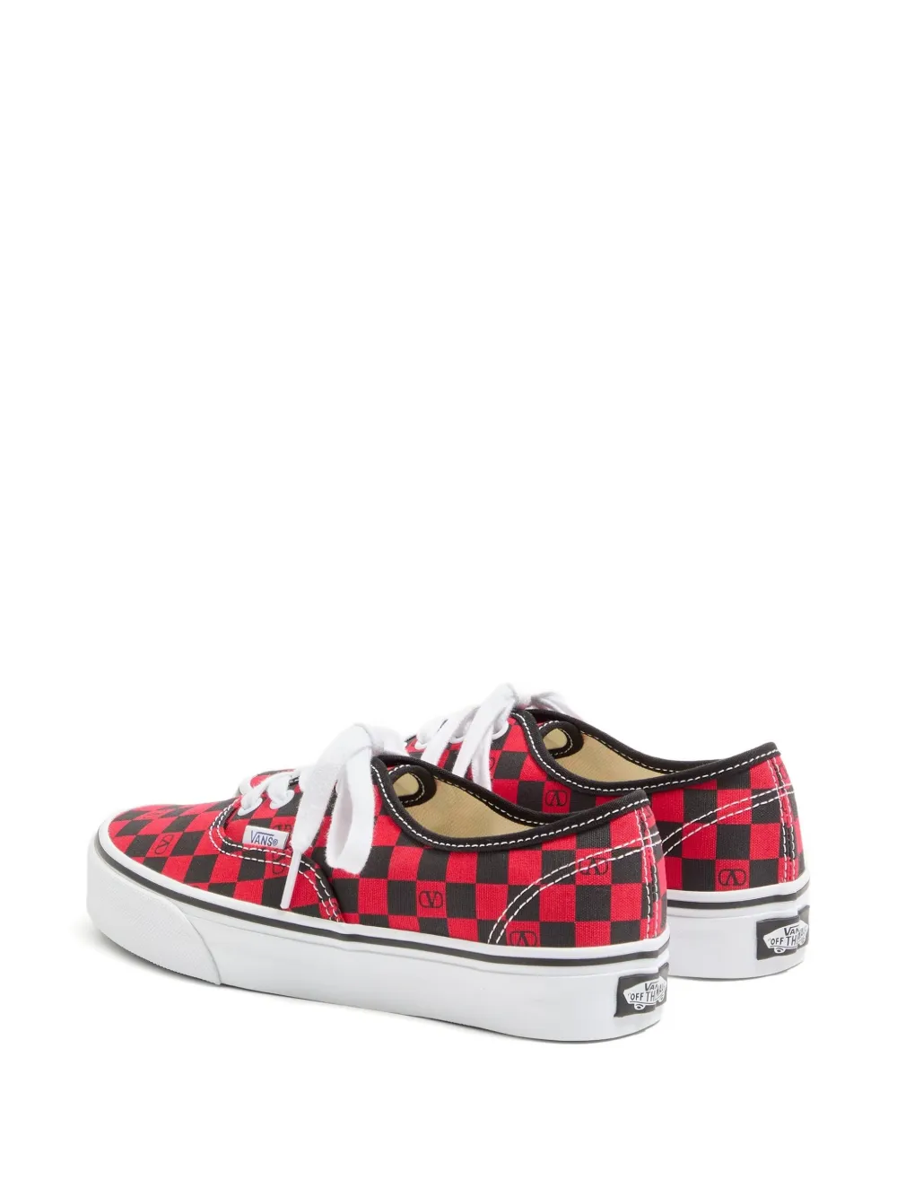 Valentino Garavani x Vans V-logo checkerboard sneakers Red