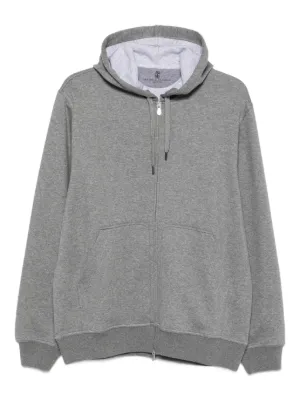 ブルネロクチネリ　ジップアップパーカー　モニーレ付きトップウェア　XXS Brunello Cucinelli（ブルネロクチネリ）パーカー - FARFETCH