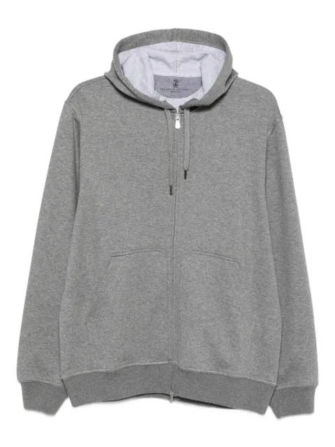Brunello Cucinelli zip-up hoodie