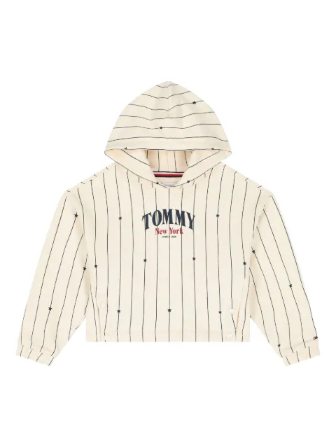 Tommy Hilfiger Junior striped stars hoodie
