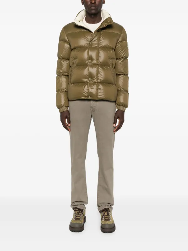 Moncler Tripiti Quilted high-neck Jacket | Green | FARFETCH