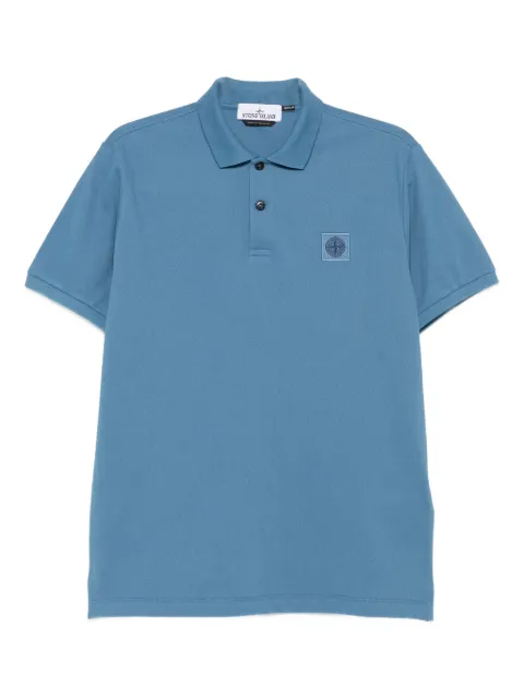 Stone Island Compass-motif polo shirt