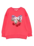 Konges Sløjd sequin-embellishment sweatshirt - Pink