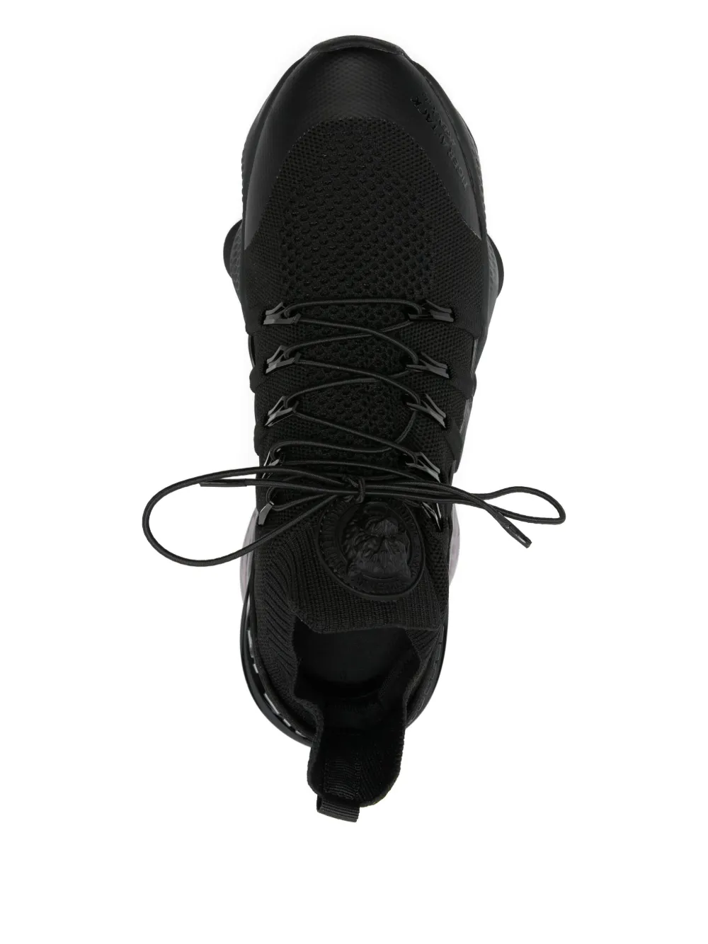 Plein Sport knitted-upper chunky sneakers Black