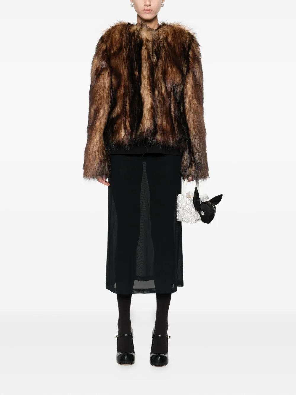 Simone Rocha faux-fur jacket | Faux Fur & Shearling Jackets | Image 2