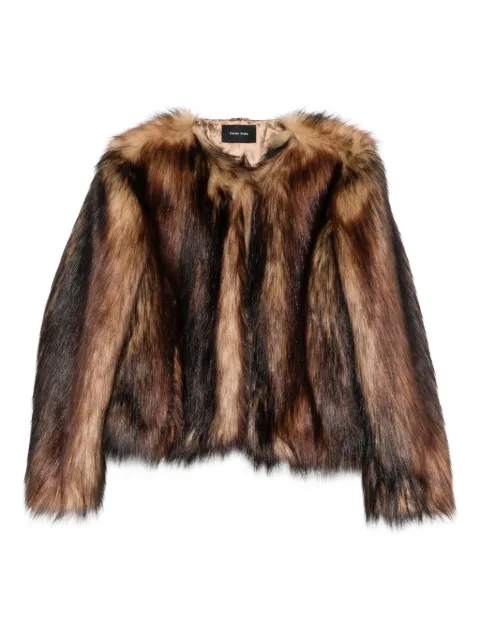 Simone Rocha faux-fur jacket
