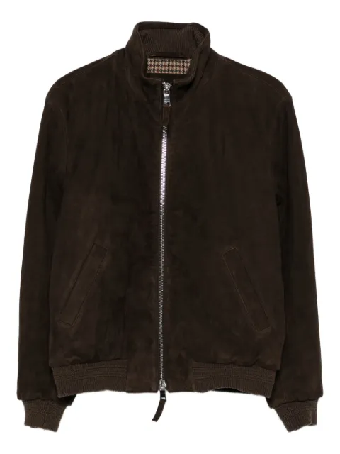 The Jackie Leathers zip-front jacket