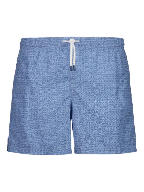 Fedeli Madeira patterned swim shorts