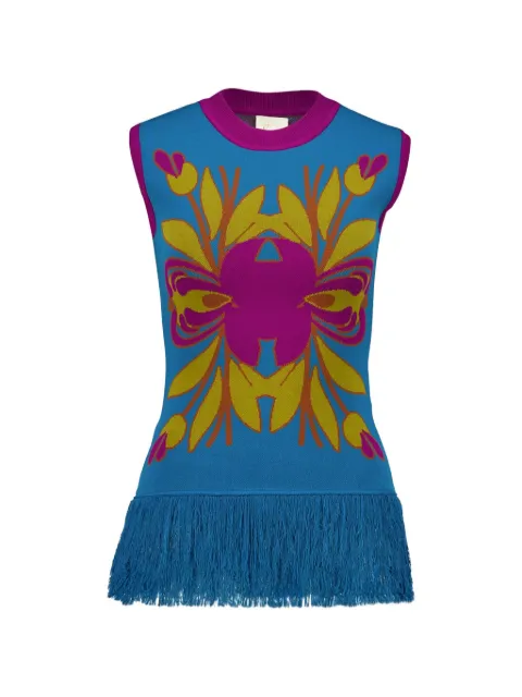 PAULA chaleco con flecos