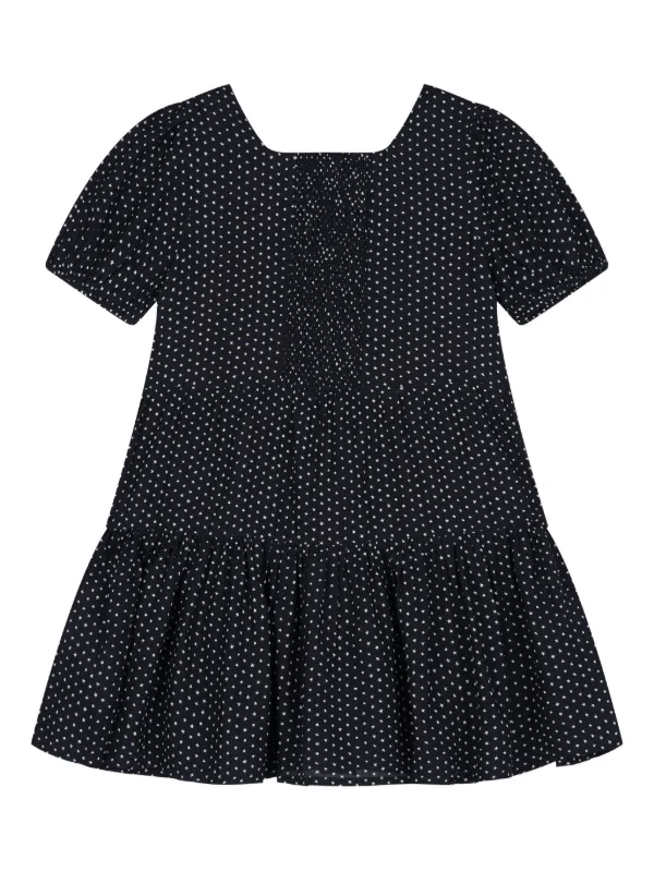 Tommy Hilfiger Junior embroidered-logo Dress | Blue | FARFETCH BH