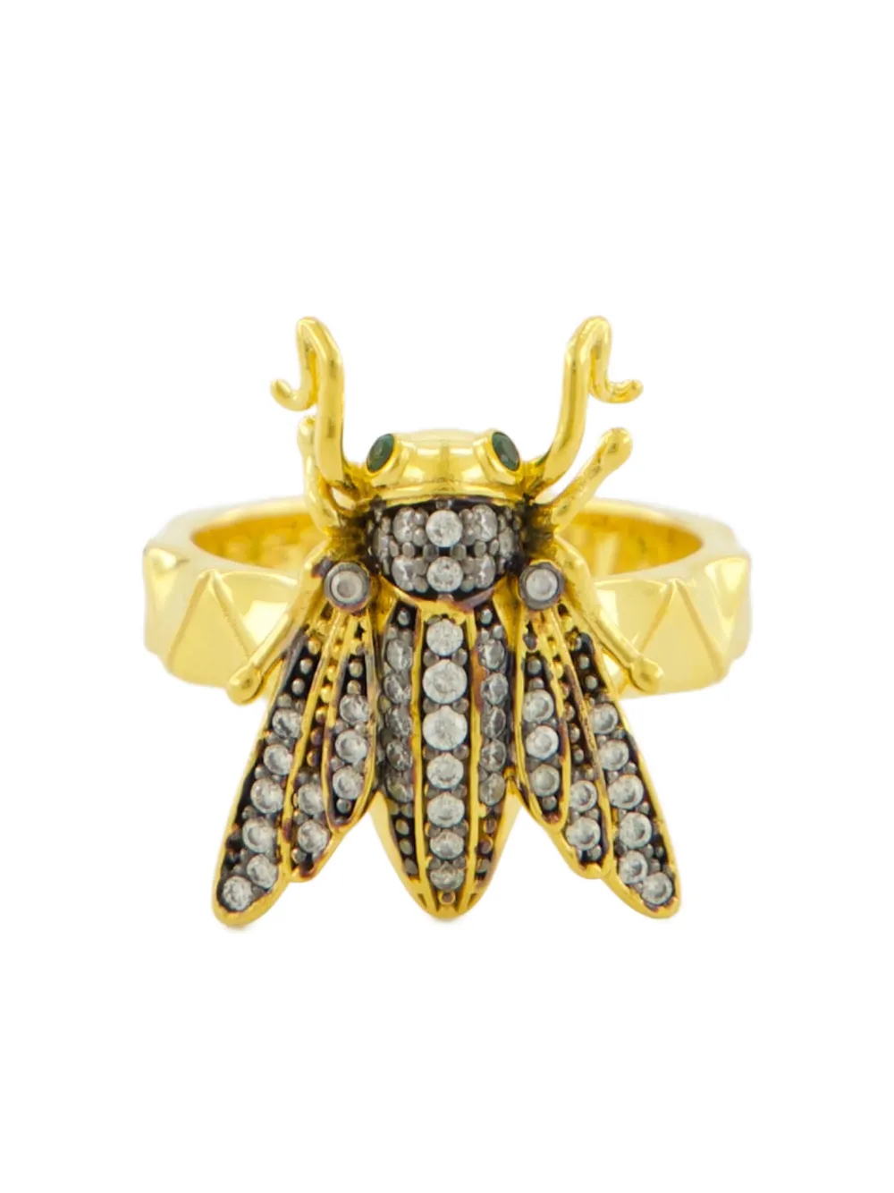 Begüm Khan Baby Bee embellished ring | Gold | Image 1
