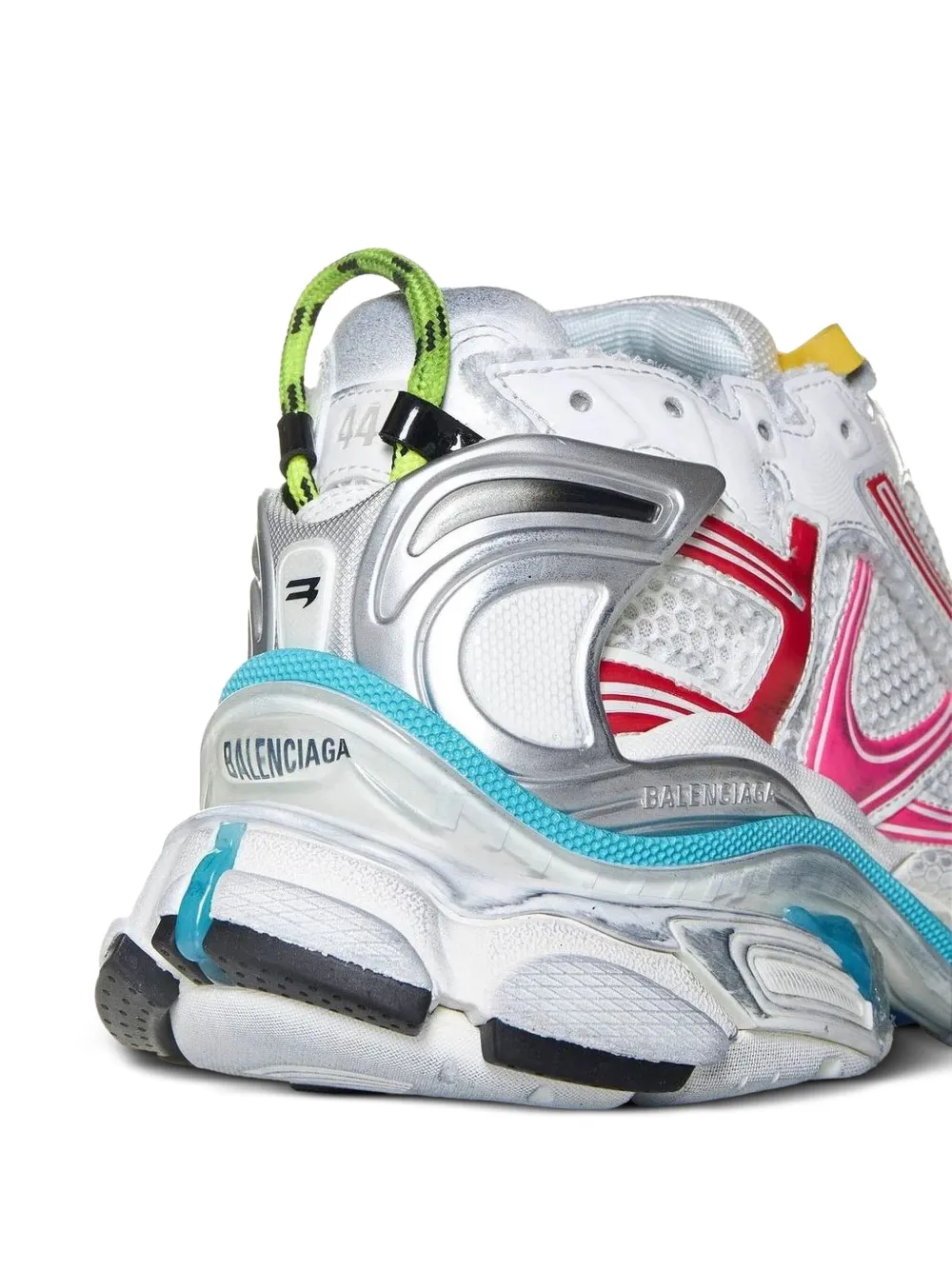 Balenciaga Sneakers met mesh vlakken Wit