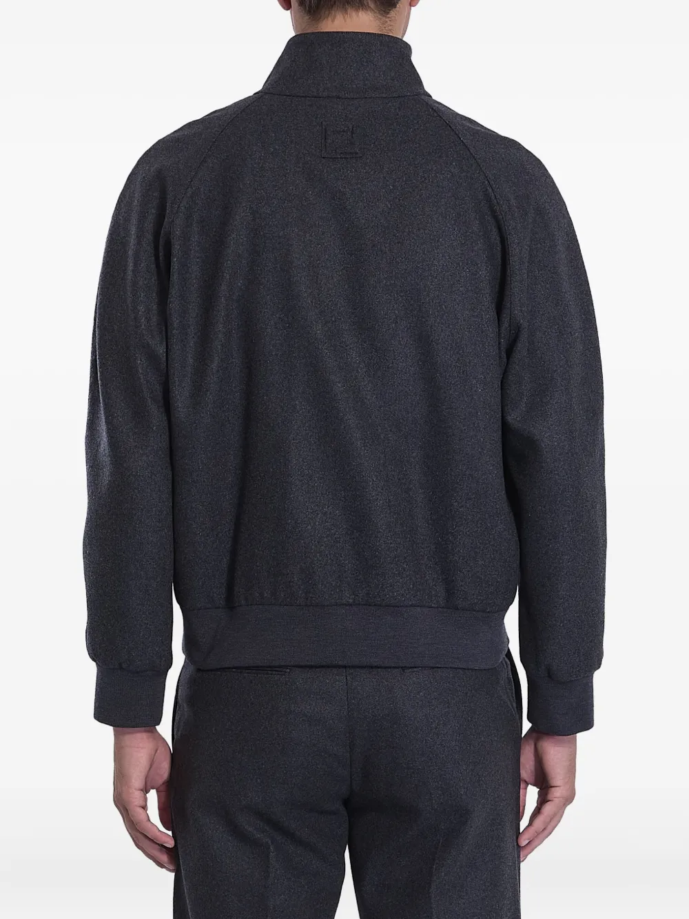 FENDI zip-fastening bomber jacket Zwart
