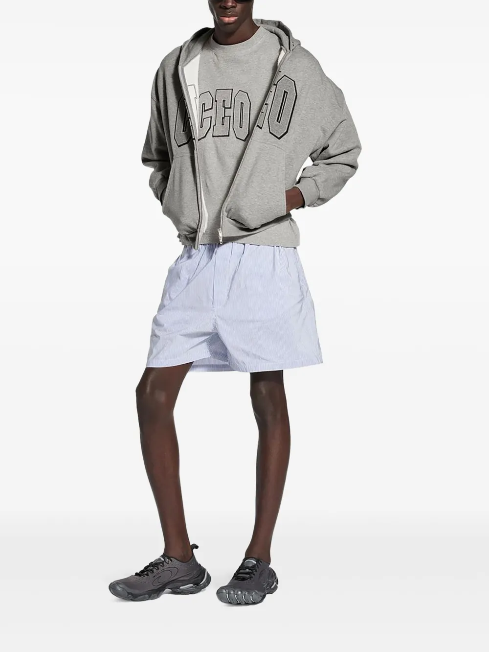 Balenciaga Gestreepte boxershorts Blauw