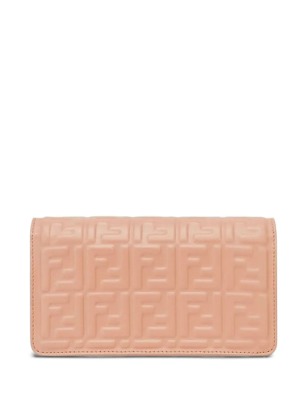 FENDI Schoudertas met FF-patroon - Roze