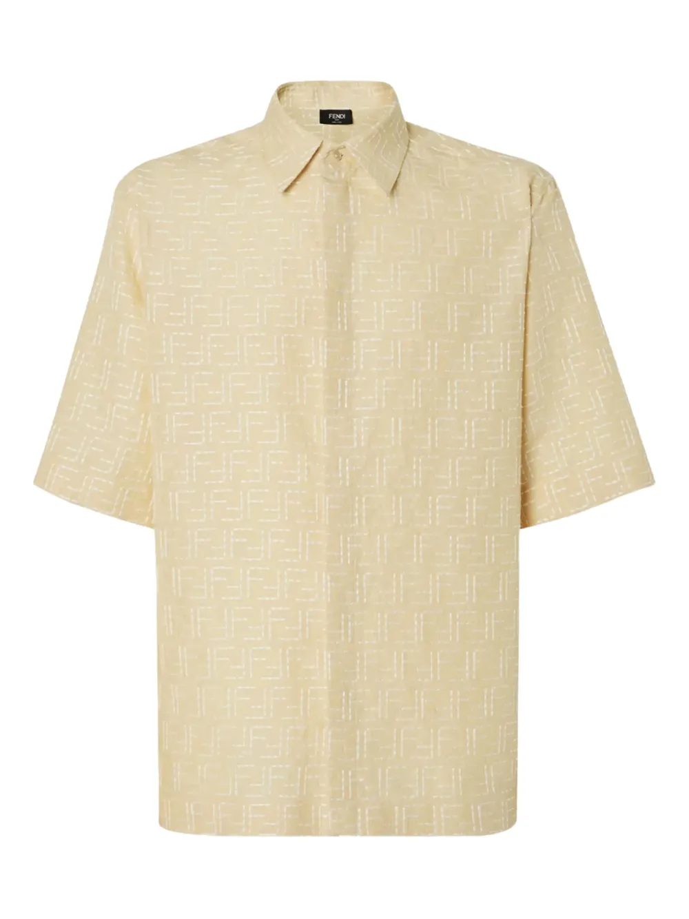 FENDI short sleeve shirt Beige