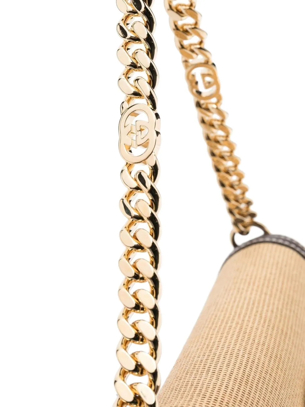 Gucci signature Interlocking G shoulder bag Beige