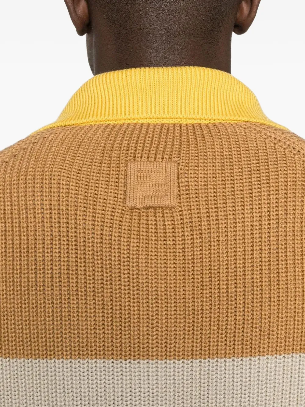 FENDI Gestreept poloshirt Beige