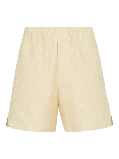 FENDI FF-pattern shorts