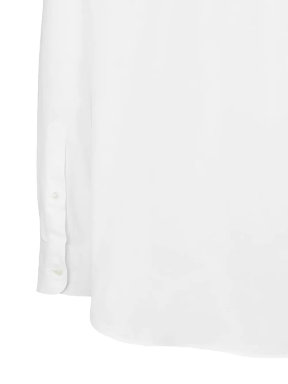 FENDI Overhemd met geborduurd logo Wit