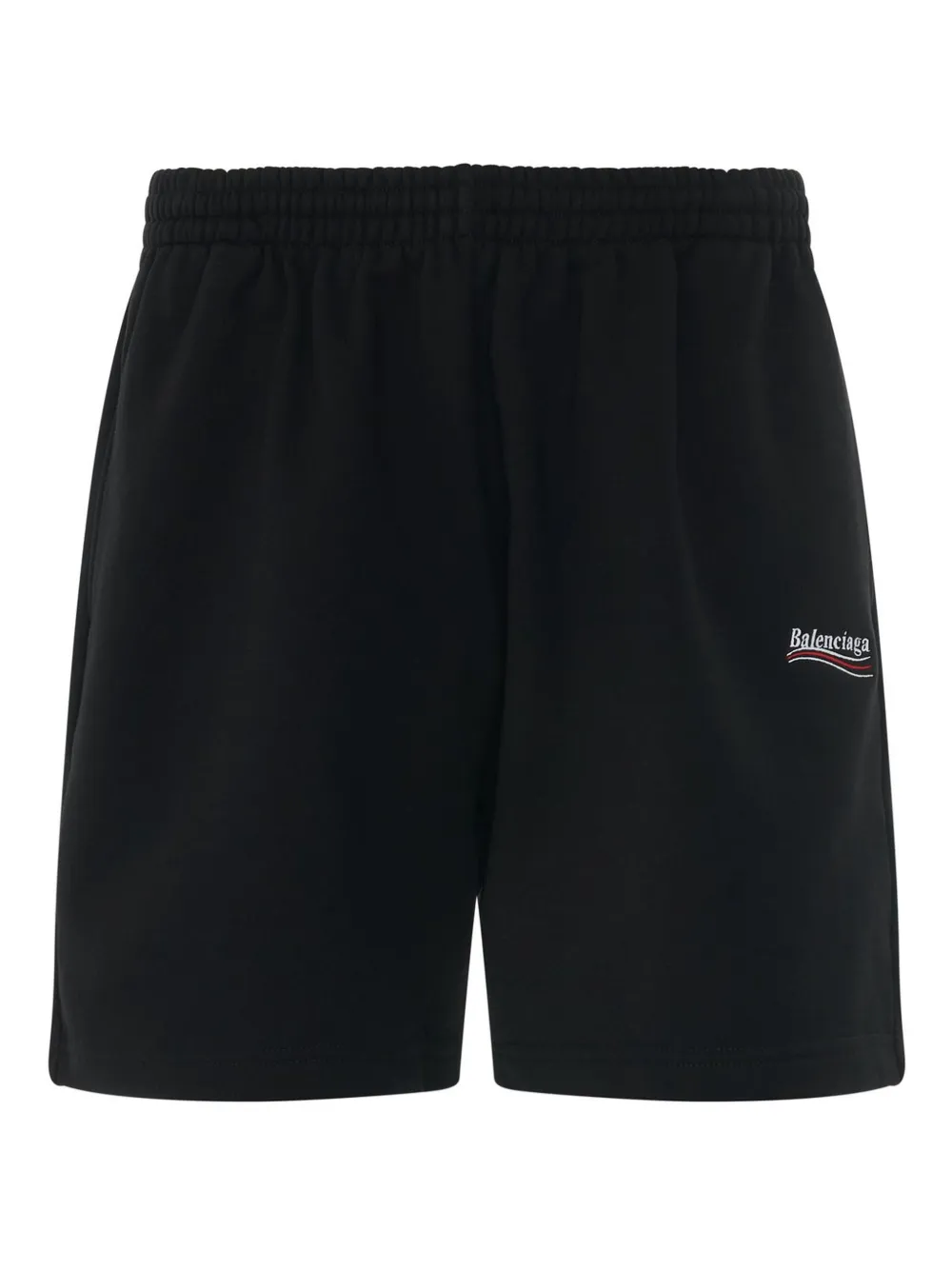Balenciaga Joggingshorts met geborduurd logo Zwart