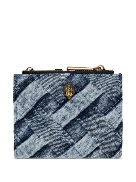Kurt Geiger London denim patchwork mini purse
