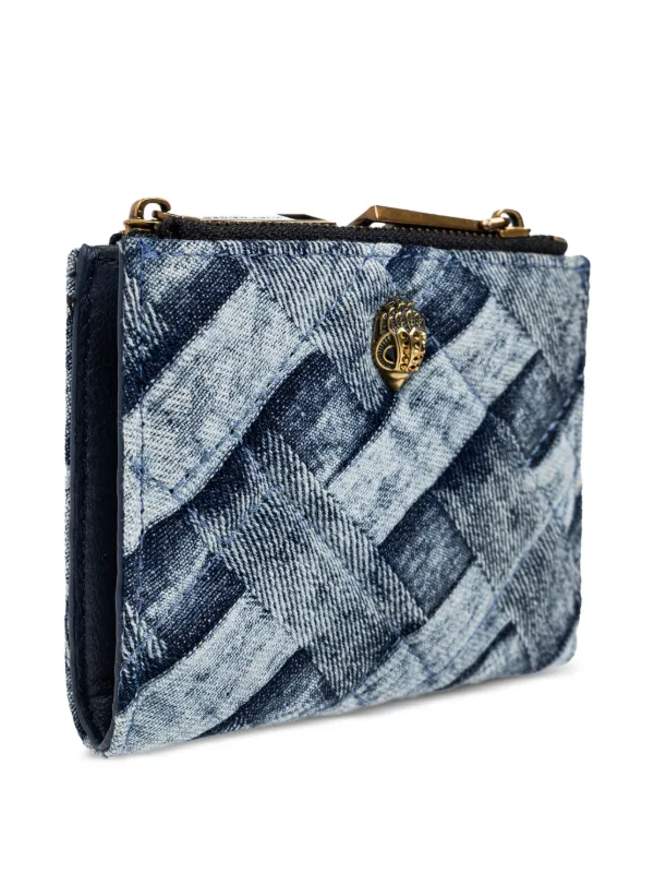 Una Cartera Monederos De Patchwork Con Cremallera Kurt Geiger