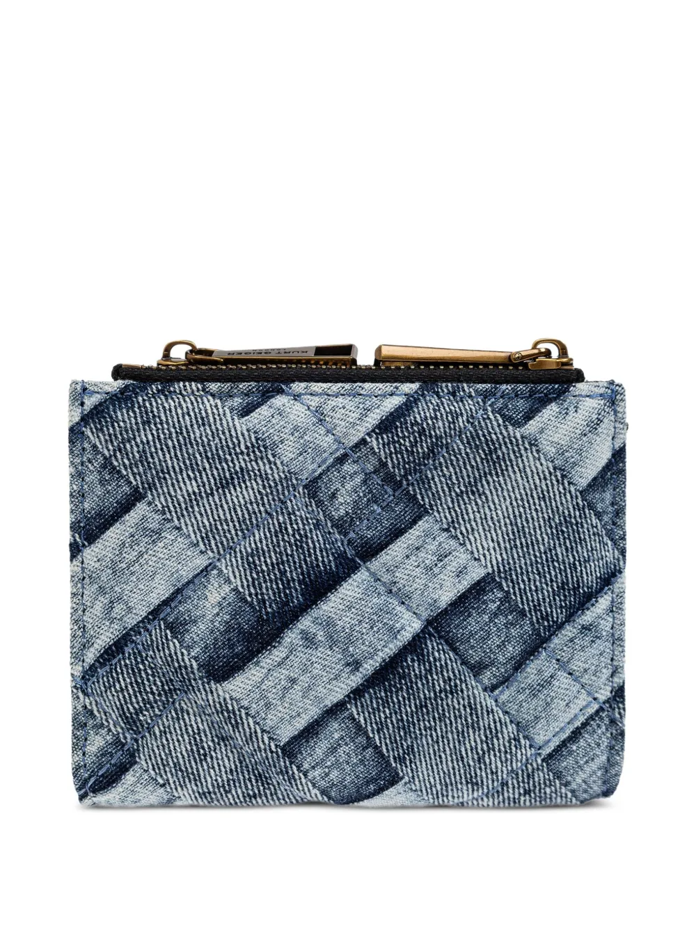 Kurt Geiger London denim patchwork mini purse | Image 2