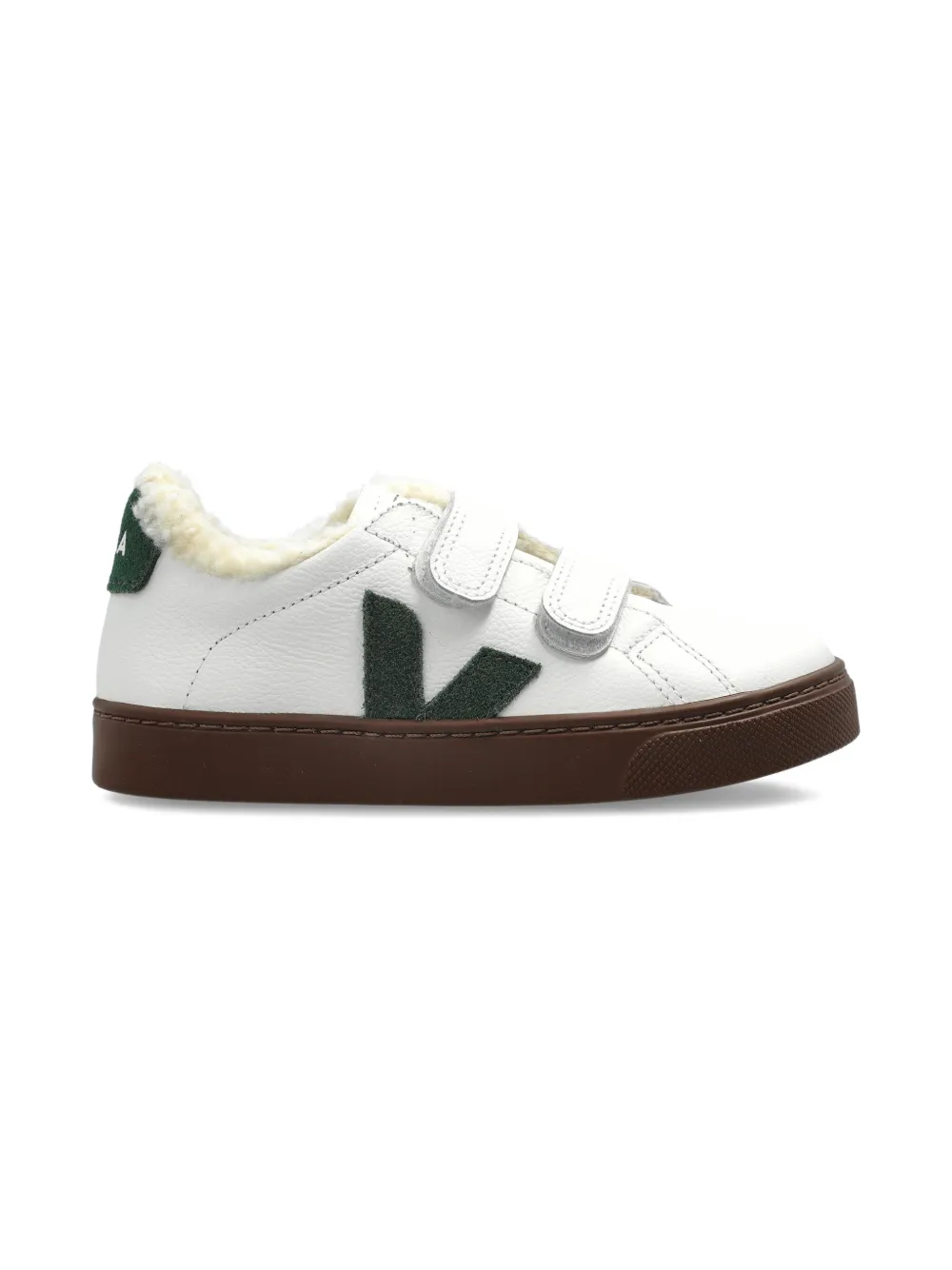 VEJA Kids Esplar leather sneakers White
