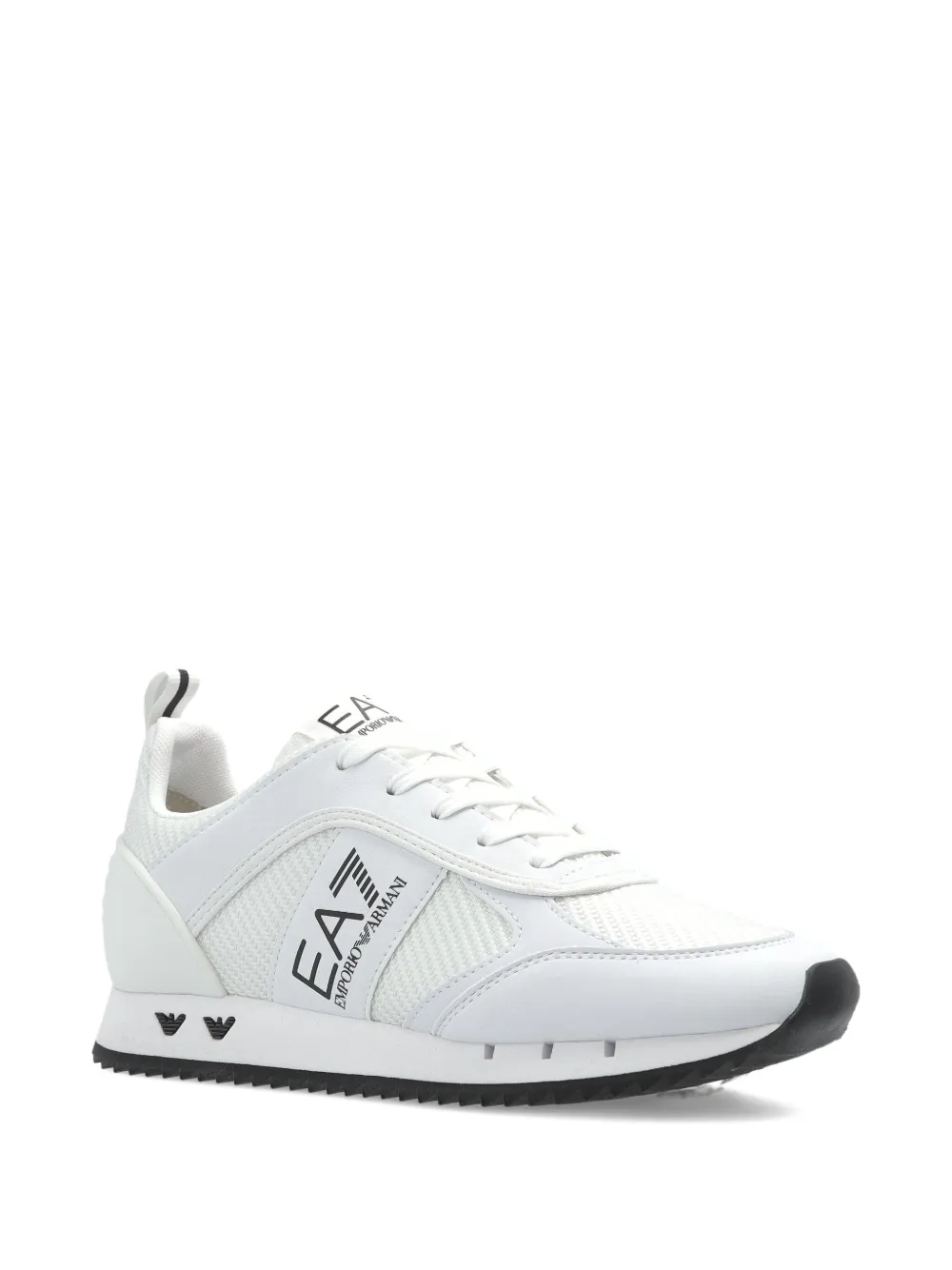 Ea7 Emporio Armani EA7 logo-detail sneakers - Wit