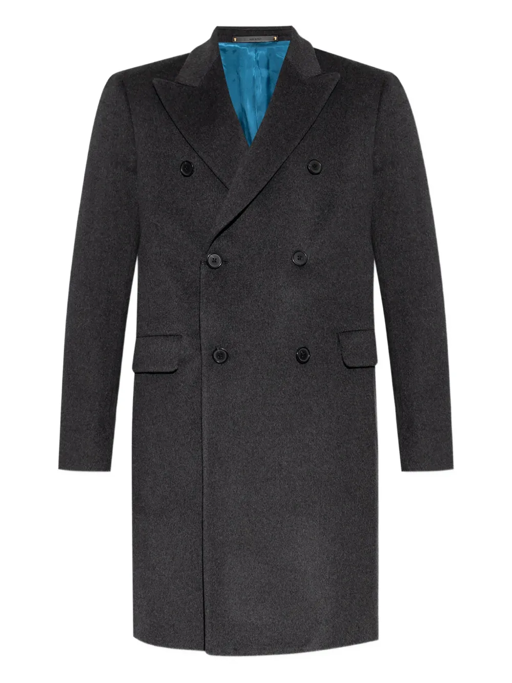 PS Paul Smith double-breasted wool coat | Grey | Image 1