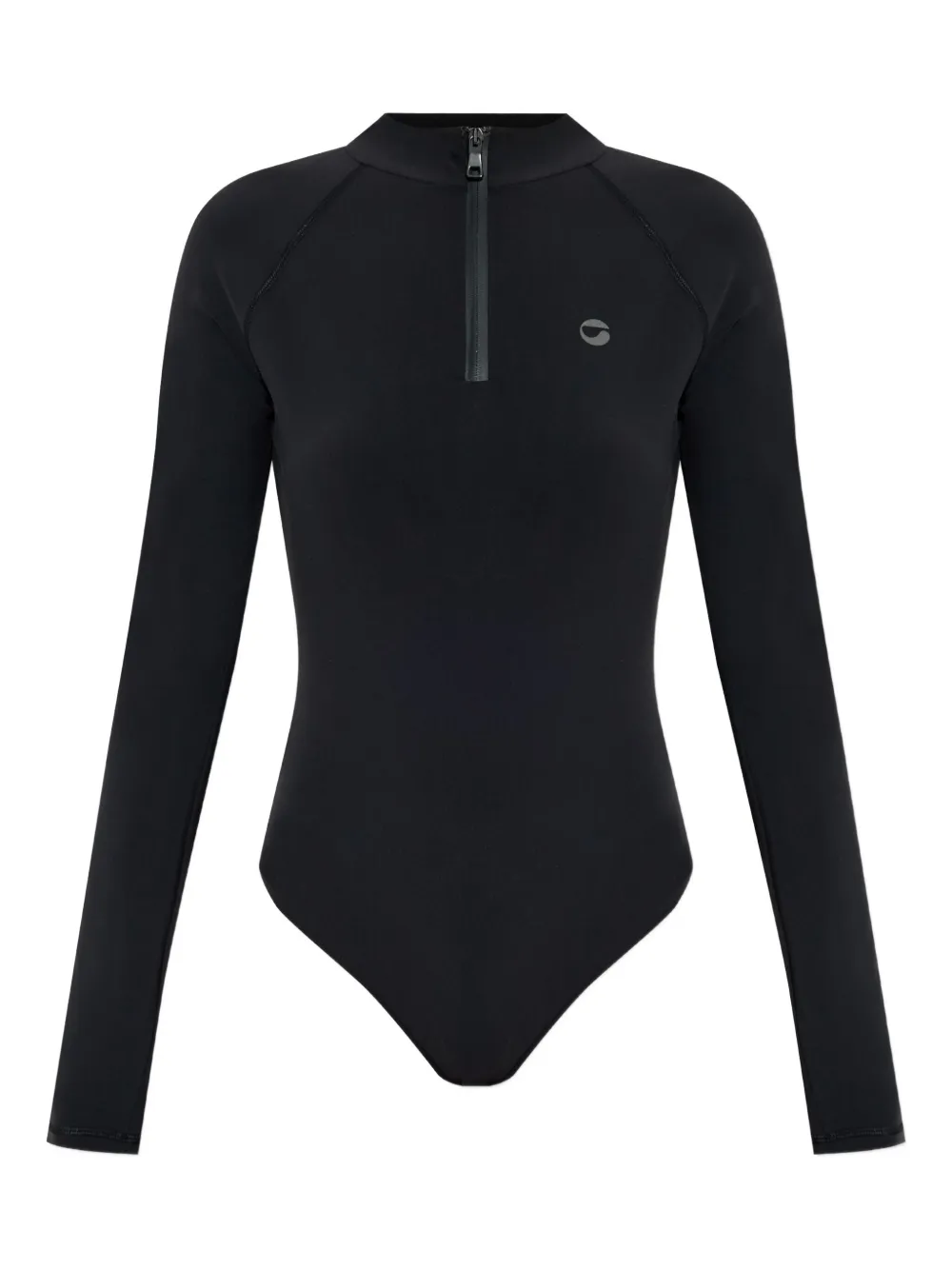 Coperni zip-neck long-sleeve bodysuit | nero | Image 1