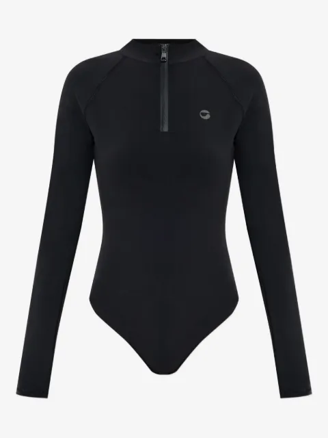 Coperni zip-neck long-sleeve bodysuit