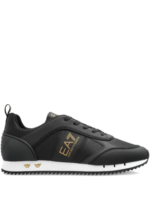 Ea7 Emporio Armani logo-stamp sneakers