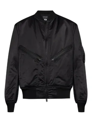 美品！Y-3 CLASSIC BOMBER JACKET ブラック L Y-3 Black Classic Bomber Jacket Y-3