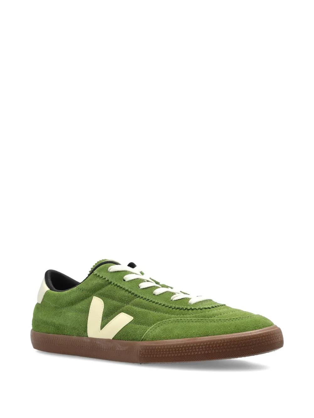 VEJA Panenka suede V-logo sneakers Green