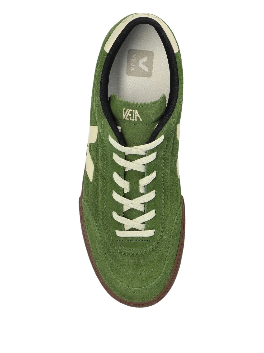 VEJA Panenka suede V-logo sneakers Green